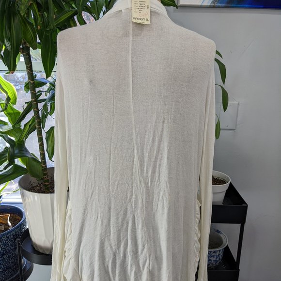 Arden B. womens cardigan size xs ivory - Picture 4 of 5